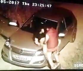 güvenlik kamerasına yakalanan türk çiftin sikişi